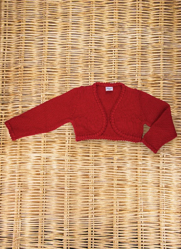 Cropped Pure Wool Cardigan Knit Fabric Woven Fabric Fleece Fabric