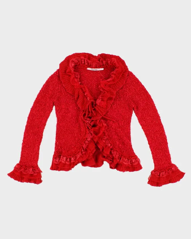 Vintage Darling Lace Knit Cardigan - S Elegant Classic Vintage