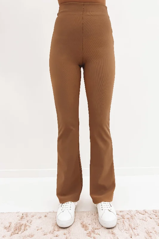 Zanna Pant Tan Formal Dress Pants