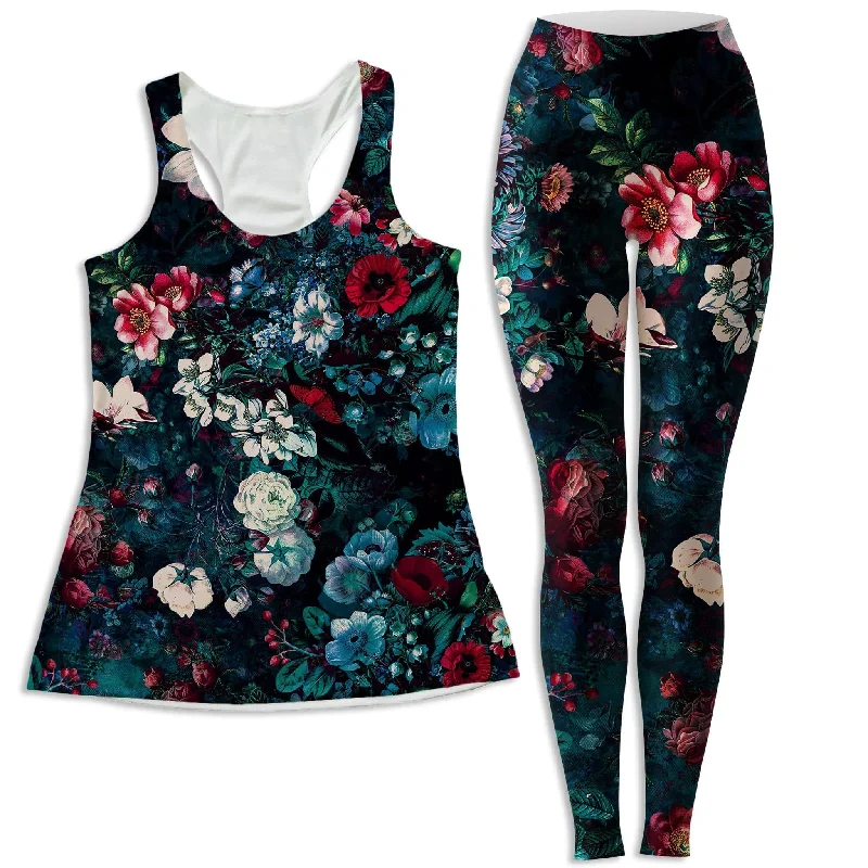 Neon Land Women's Tank and Leggings Combo lightweight tank top