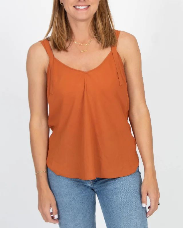 Double Strap Tank striped tank top