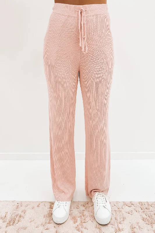Cecile Pant Blush Casual Sweatpants Style