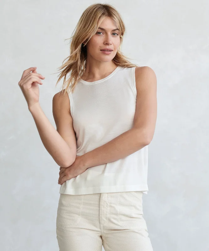 Merino Tank bright tank top