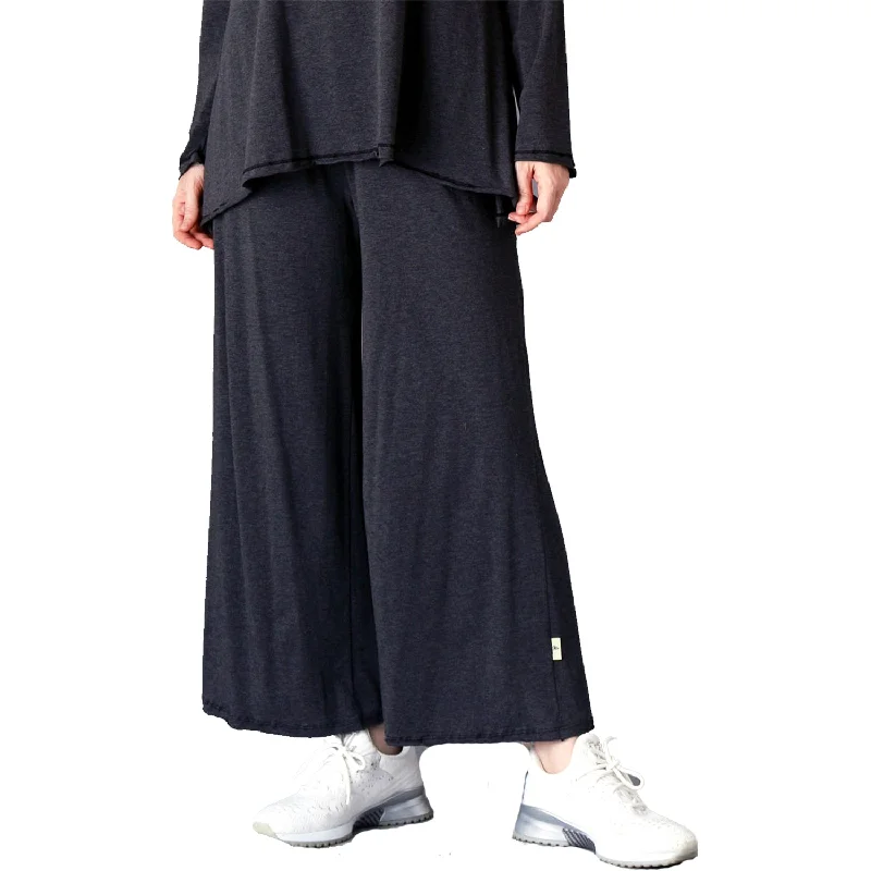 Women's Fenini Palazzo Pant Charcoal Casual Wide Pants