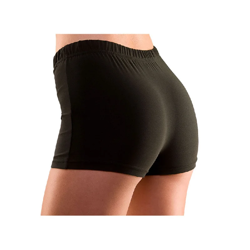 80's Hot Pants - Black Chic Wool Trousers