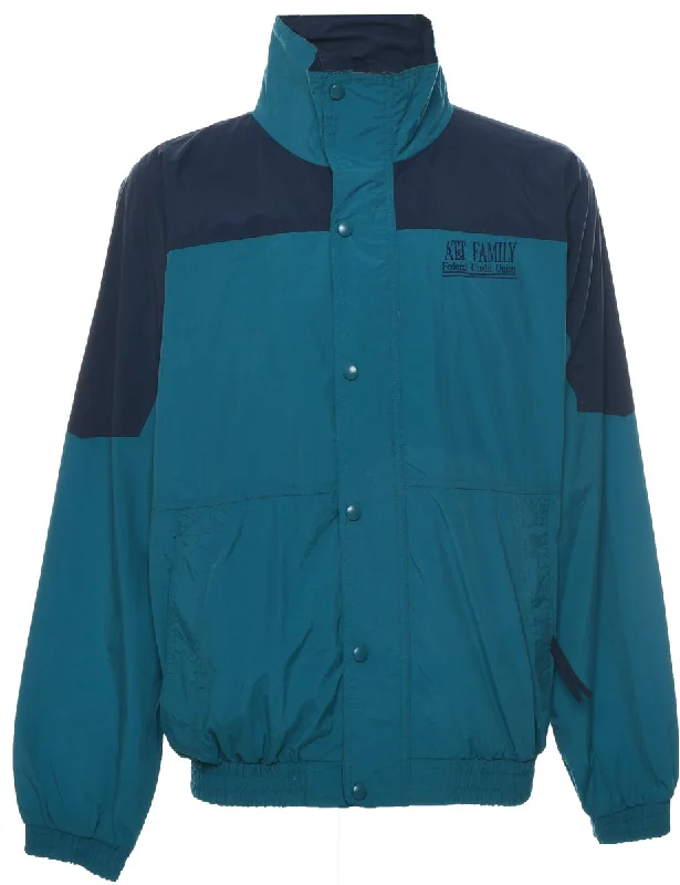 Two Tone Nylon Jacket - L Nylon Fabric Polyester Fabric Spandex Fabric