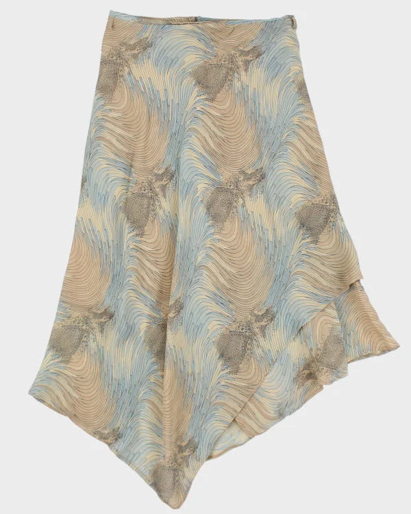 Vintage Y2k 00s Vip Line Skirt - S denim skirt trendy