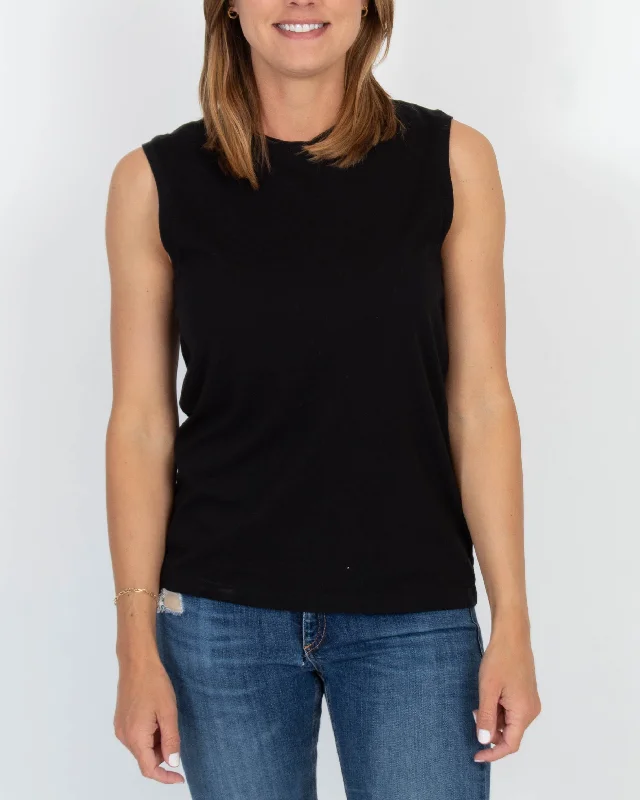 Black Muscle Tank black tank top