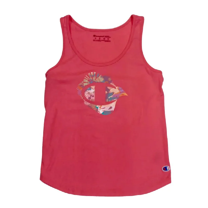 Champion Tank Femenino The_Classic_Tank_Graphic Pink_Peach baby blue tank