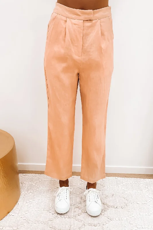 Marcella Pant Blush Slim-Fit Leggings