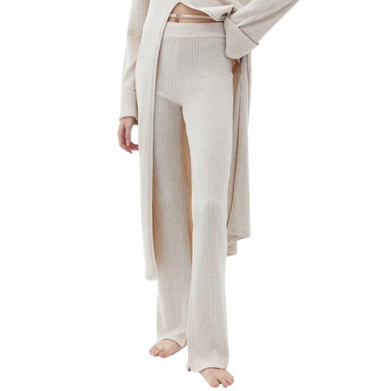 OXXO - High Waist Belt Detailed Flare Pant Classic Bootcut Trousers
