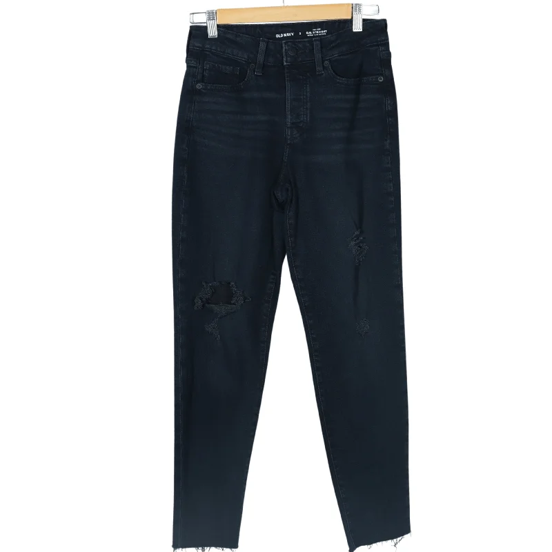 OLD NAVY - O.G Straight high rise denim pants Fashionable Sporty Pants