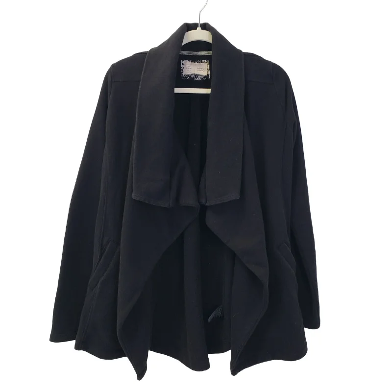 Anthropologie Saturday Sunday Convertible Hooded Open Cardigan Size Small Elasticated Padded Insulated