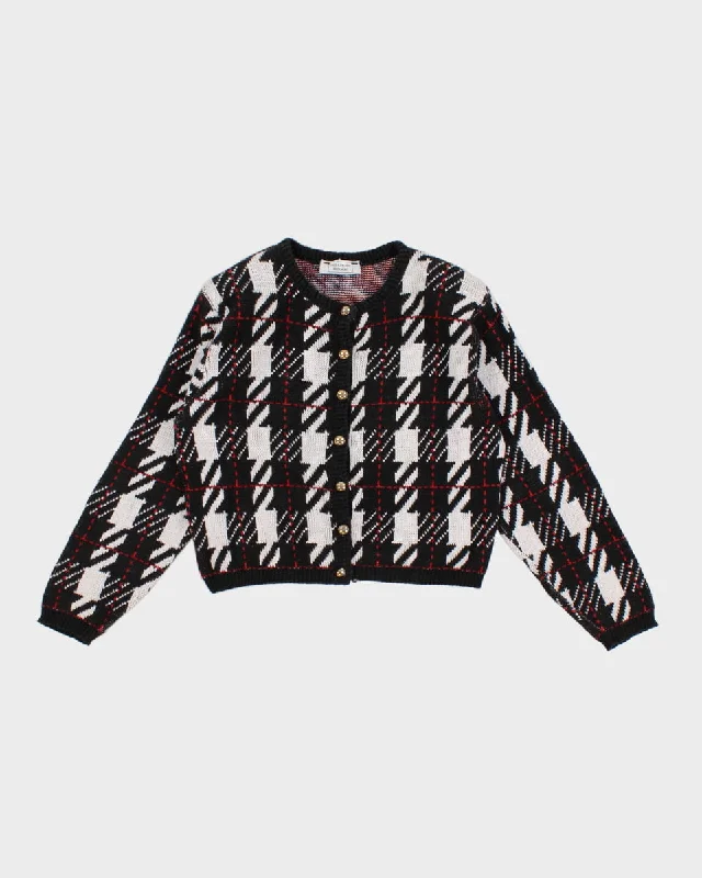 Vintage 80s Beechers Brook Cardigan - L Transparent Opaque Sheer