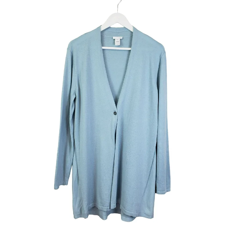 J. Jill Wool Blend One Button Cardigan Sweater Size Medium Jersey Fabric Tulle Fabric Batik Fabric J. Jill Wool Blend One Button Cardigan Sweater Size Medium Jersey Fabric Tulle Fabric Batik Fabric