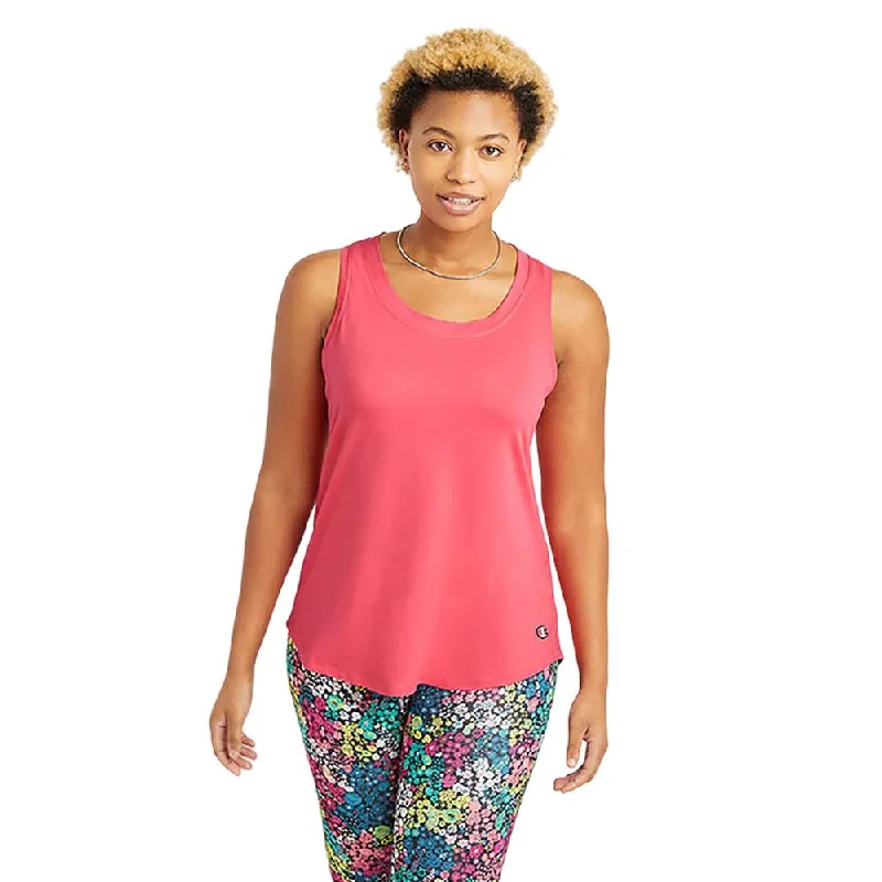 Champion Camisillas Femenino Soft_Touch_Eco_Cut_Out_Tank Pinky_Peach lavender tank top Champion Camisillas Femenino Soft_Touch_Eco_Cut_Out_Tank Pinky_Peach lavender tank top