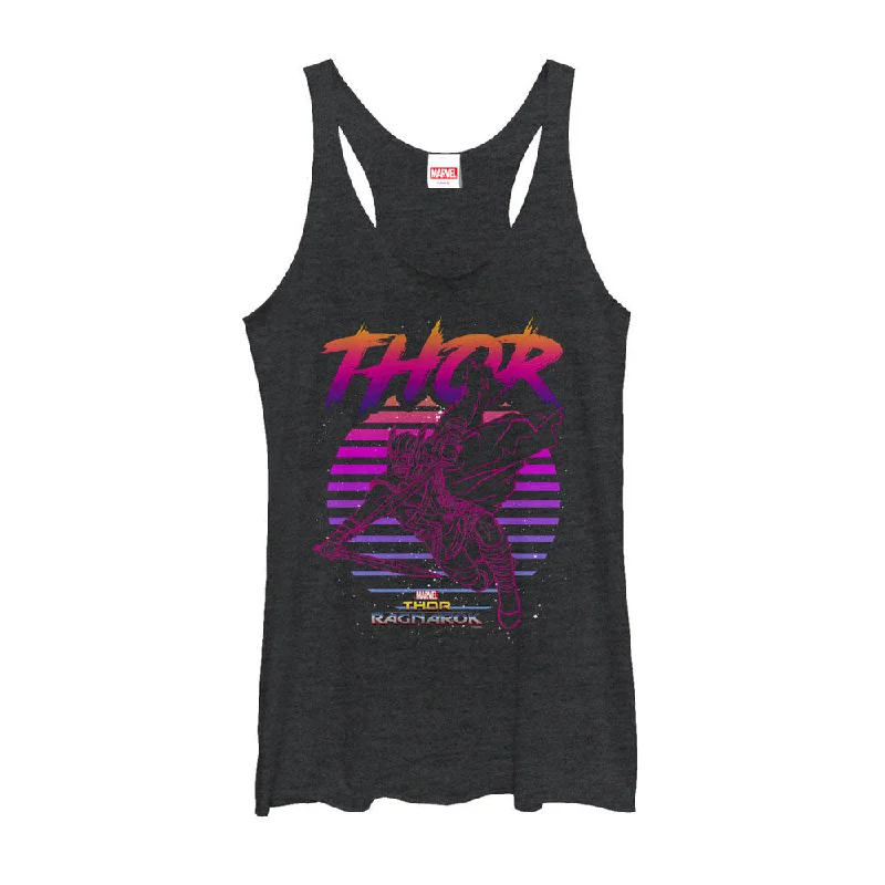 Women's Marvel Thor: Ragnarok Retro Racerback Tank Top metallic tank top