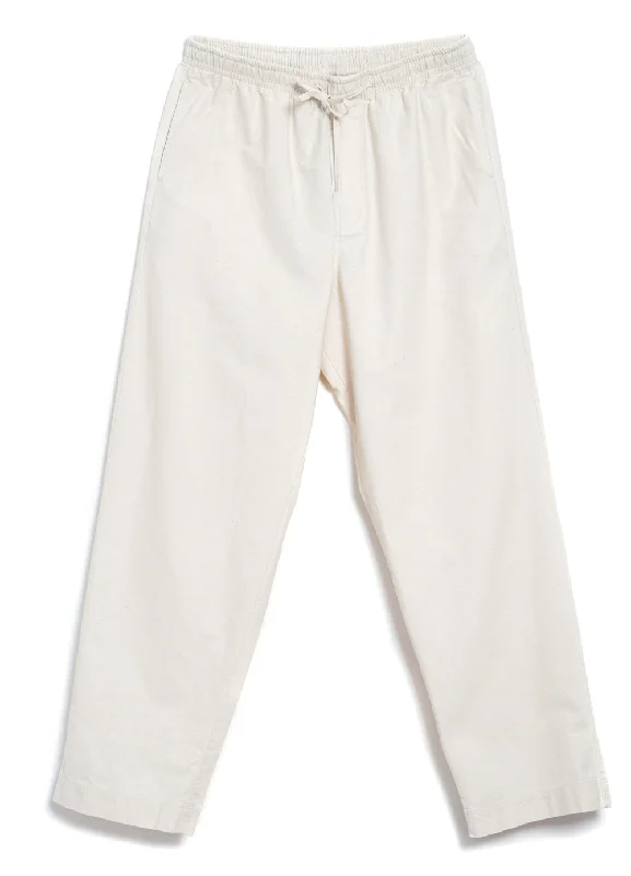 JACK 29-12-1 | Casual Drawstring Pants | Off White Slim-Fit Leggings
