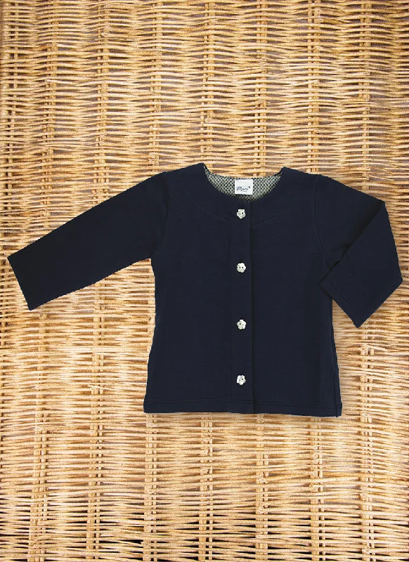 Girly Light Fleece Cardigan Mesh Fabric Canvas Fabric Denim Fabric
