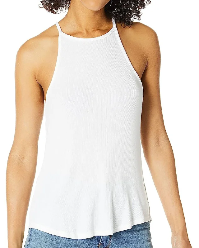 Basic White Tank flexible tank top