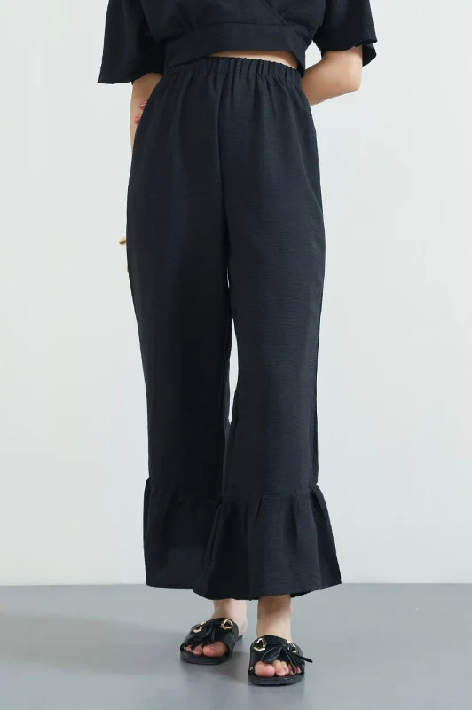 RESORT FLARED PANTS Stylish Casual Pants