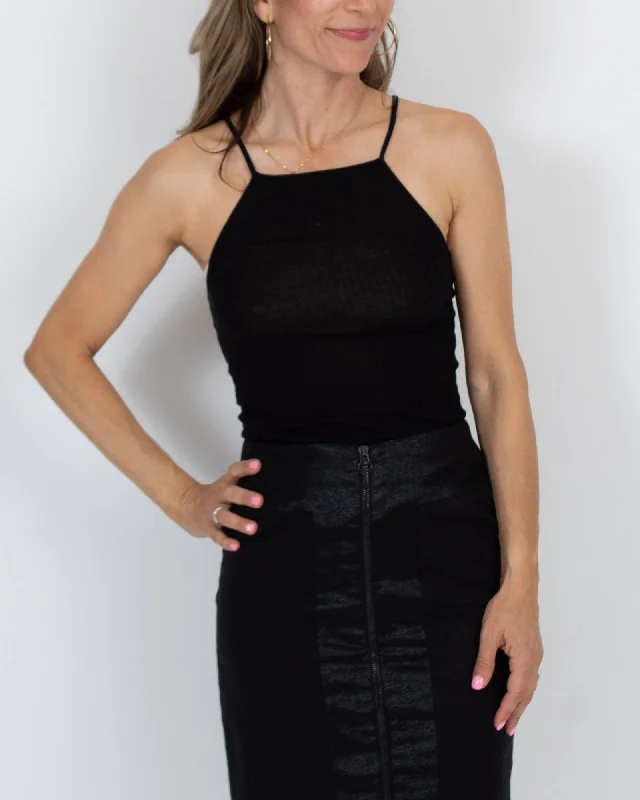 Ribbed Tank gym tank top