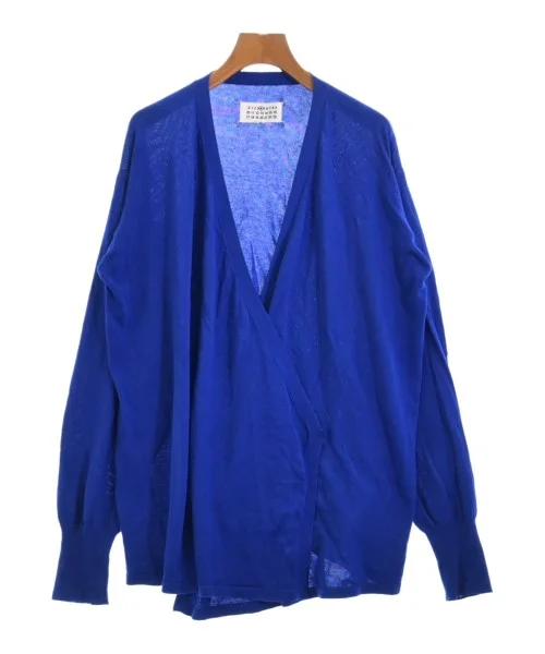 Maison Margiela Cardigans Denim Fabric Leather Fabric Suede Fabric