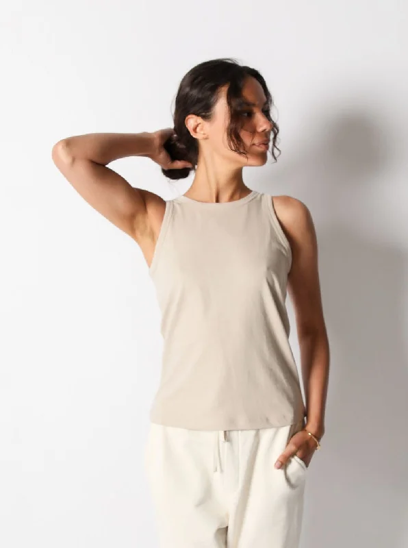 Jane Fitted Tank fitness tank top