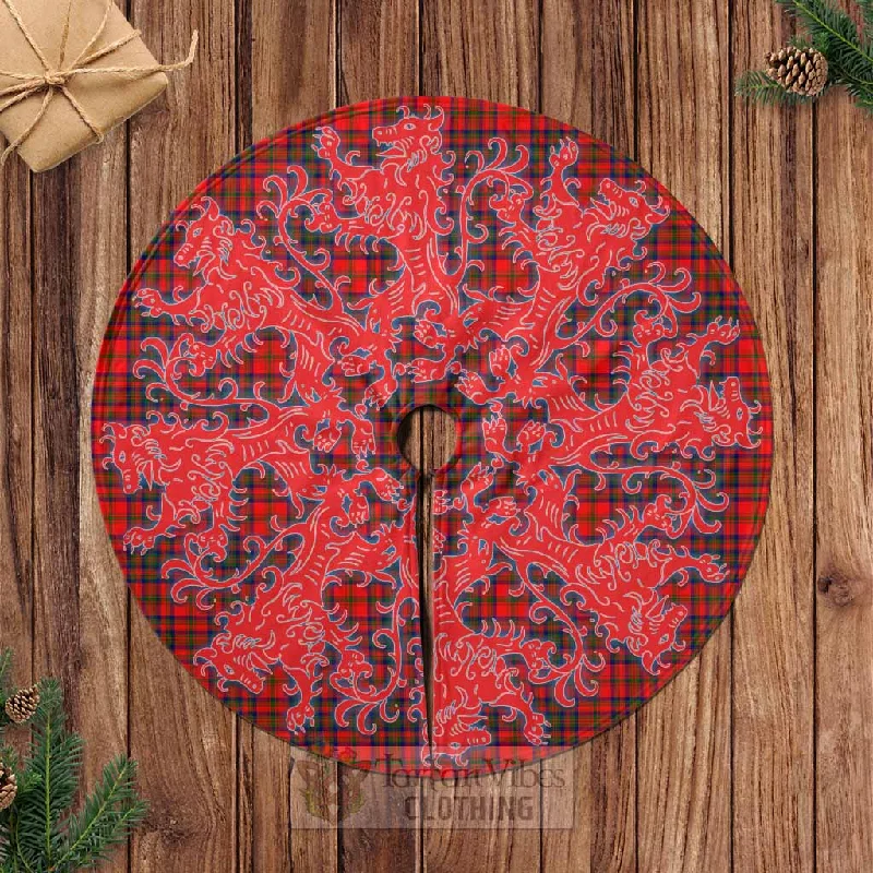 Matheson Tartan Christmas Tree Skirt Lion Rampant Style chiffon skirt flowing