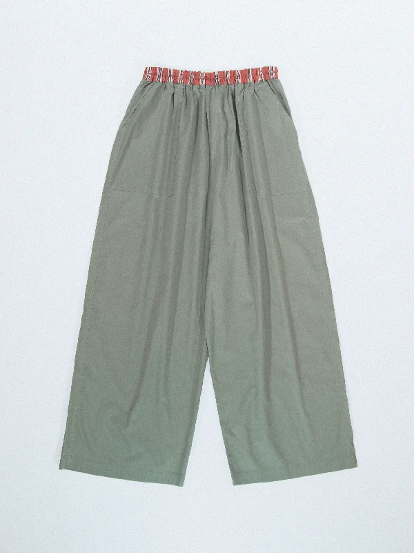 Day Pajama Pants KHAKI ORANGE Slim Fit Casual Pants