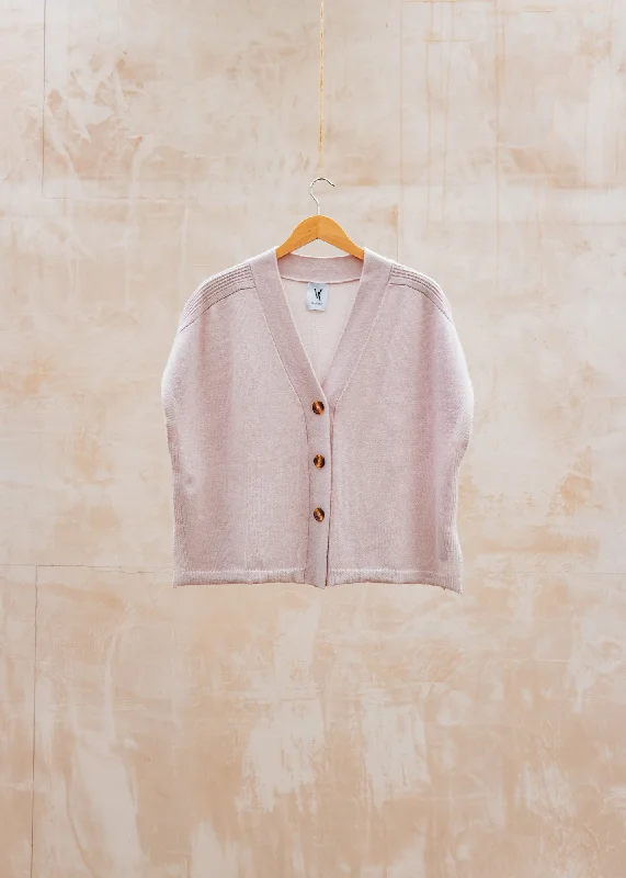 Sleeveless Roos Cardigan in Hoceima Sand Button Cardigan Zip Cardigan Pullover Cardigan