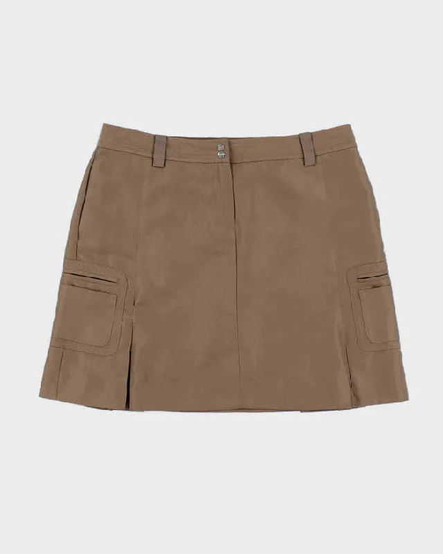 Vintage Y2k 00s Izod Cargo Skirt - S wool skirt breathable