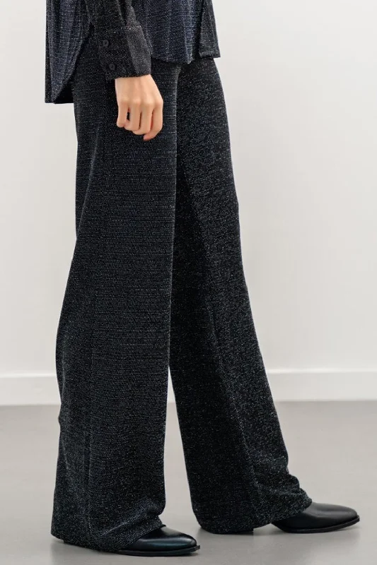 SPARKLY PARTY PANTS Trendy Palazzo Pants