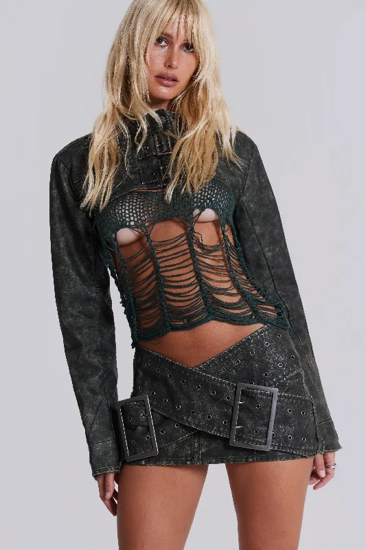 Assassin Micro Mini Skirt velvet skirt rich
