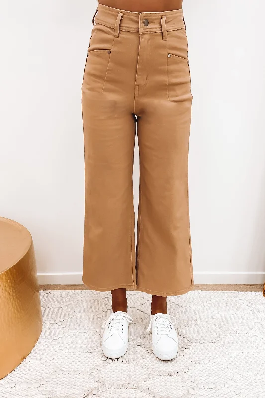 Hilary Pant Natural Lightweight Linen Pants