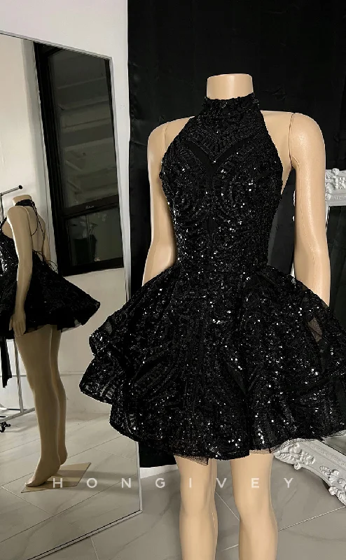 H1620 - Fully Sequined Applique Lace Strappy Crisscorss Sparkly Homecoming Party Dress Tunics Mesh breathable H1620 - Fully Sequined Applique Lace Strappy Crisscorss Sparkly Homecoming Party Dress Tunics Mesh breathable
