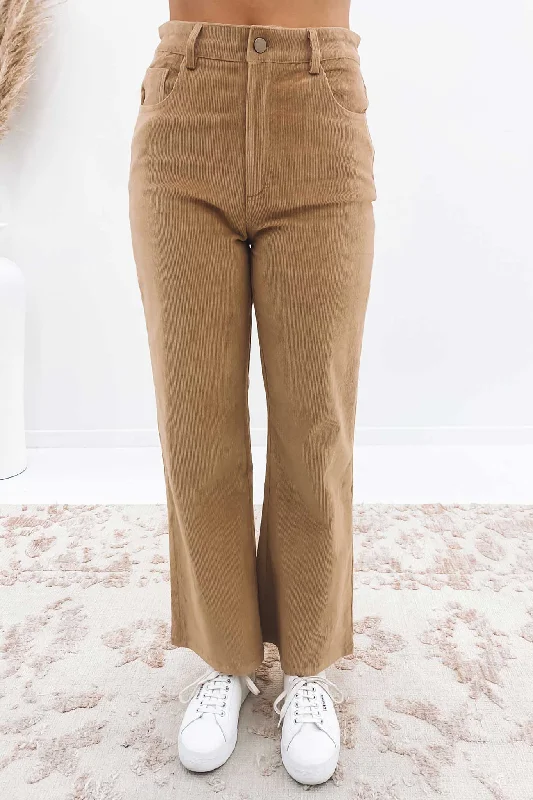 Fletcher Pant Beige Trendy Tapered Pants
