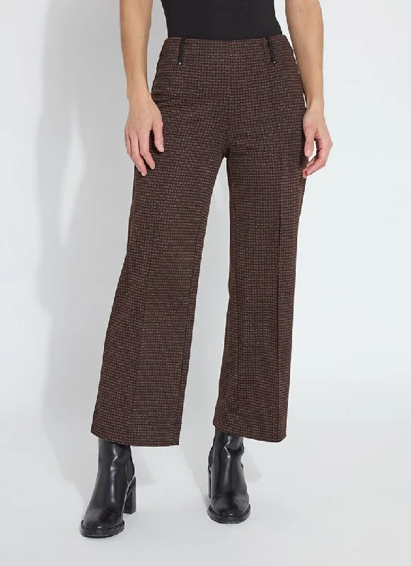Livia Crop Pant (27" Inseam) Trendy Velvet Pants