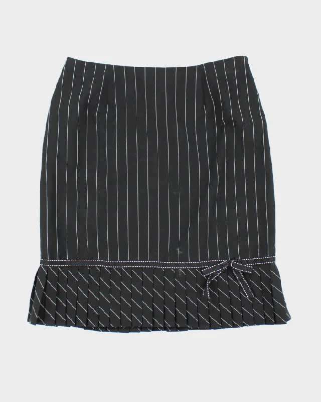 Y2k 00s Nygard Stripe Skirt - S chiffon skirt airy
