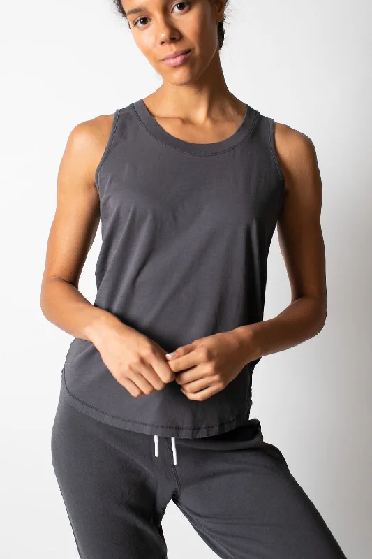 Sale Jilda Distressed Tank sleep tank top