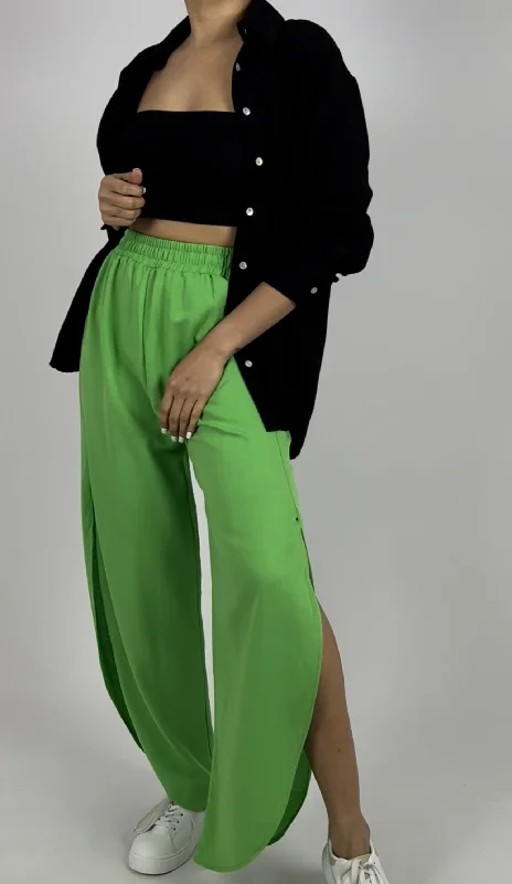 Split hem pant D Classic Chino Pants