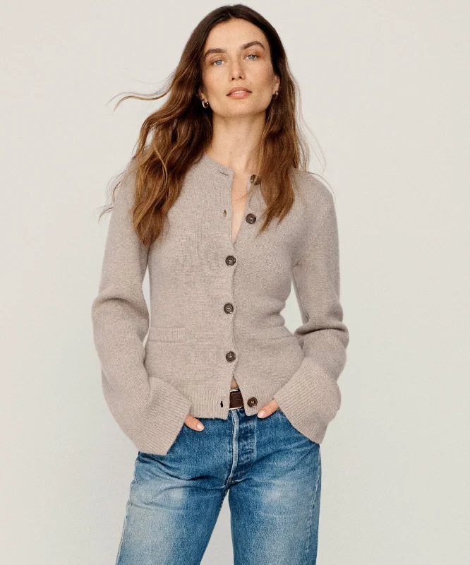 Cooper Cardigan Boxy Cardigan Fitted Cardigan A-Line