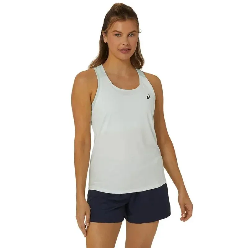 Asics Camisillas Femenino Tenis Court_Tank Pale_Mint/Pale_Blue gold tank top