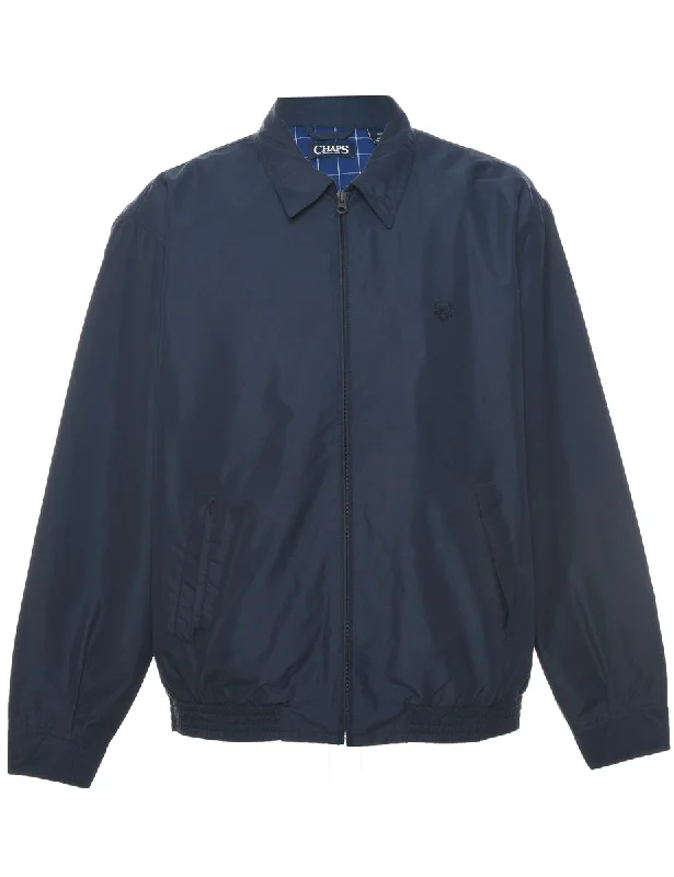 Chaps Jacket - L Snapped Jacket Toggled Jacket Drawstring Jacket