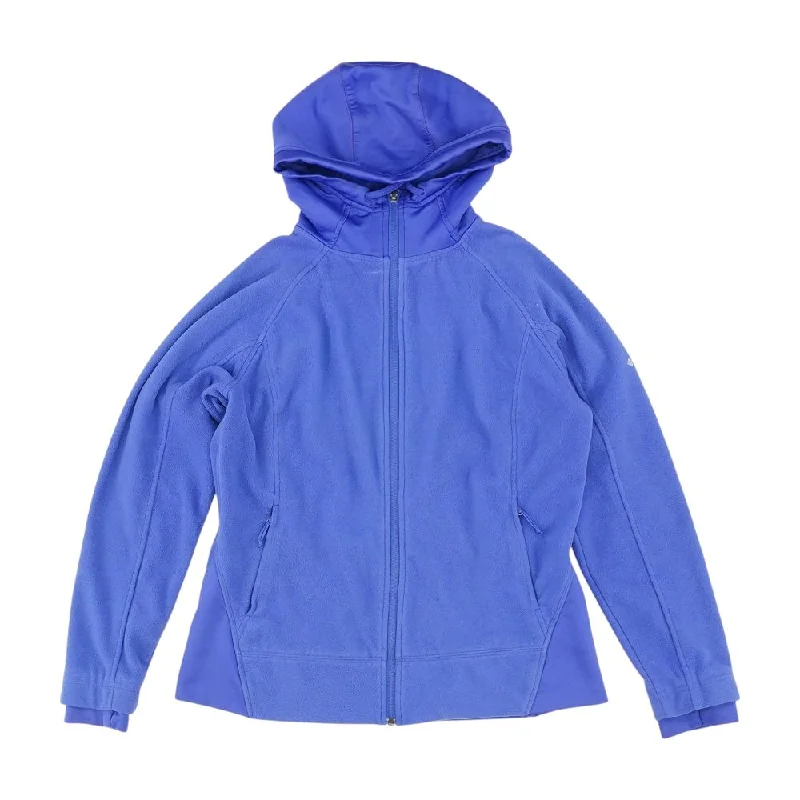Purple Solid Lightweight Jacket Knit Jacket Woven Jacket Fleece Jacket