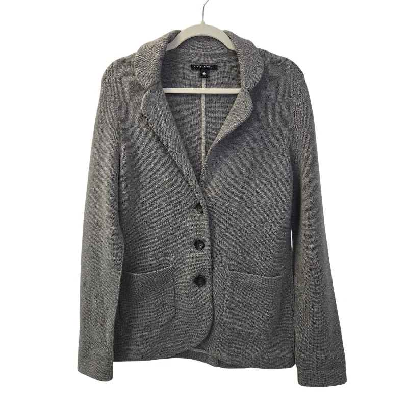 Banana Republic Wool Blend Collared Cardigan Sweater Size Medium Modern Contemporary chic Banana Republic Wool Blend Collared Cardigan Sweater Size Medium Modern Contemporary chic