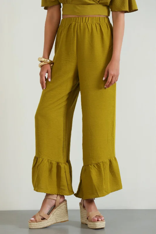 RESORT FLARED PANTS Relaxed Casual Leggings