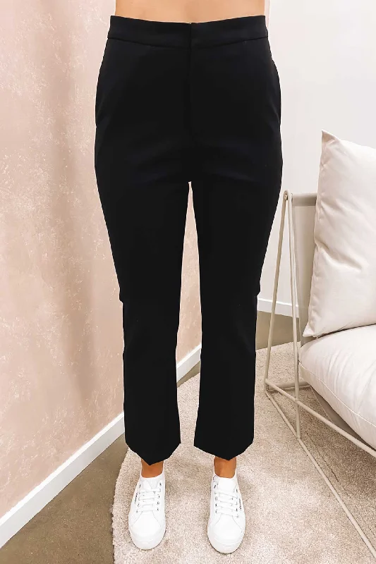 Brixley Pant Black Soft Sweatpants Style
