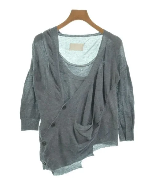 Maison Margiela Cardigans Satin Fabric Silk Fabric Chiffon Fabric