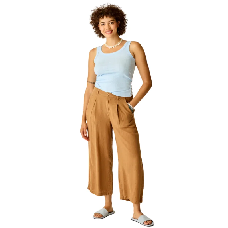 Carve Women's Suki Linen Pant Casual Skinny Fit Pants